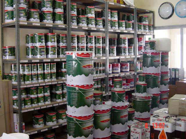 Paints at Sanaiya Showroom